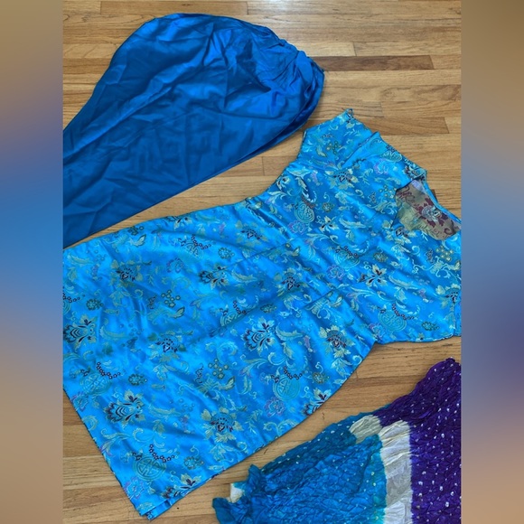 Punjabi suit dress kameez shalwar dupatta - Picture 1 of 5